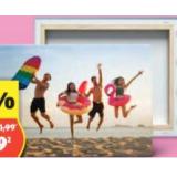 Foto-Leinwand 60 x 40 cm HOFER 1 Stück