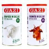 GAZI Schafkäse oder Ziegenkäse Lidl APP Preis 800 Gramm 1 Dose