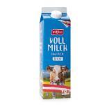 Milfina Längerfrische Vollmilch HOFER 1 Liter 1 Packung