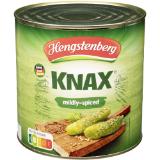 Promotion Bild von Hengstenberg Gewürzgurken Knax od. Gurken Schnitzel, Preisangabe ohne MwSt. (Preis inkl. MwSt. 5,82 €), METRO 2650 Milliliter 1 Glas