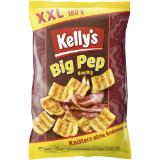 Kelly‘s Big Pep Smokey Bacon div. Sorten, Preisangabe ohne MwSt. (Preis inkl. MwSt. 2,74 €), METRO 180 Gramm 1 Beutel