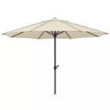 Schneider Schirme Marktschirm „Adria“, natur 843973 HELLWEG 1 Stück