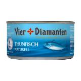 Promotion Bild von Vier Diamanten Thunfisch natur oder in Öl versch. Sorten Unimarkt 1 Dose