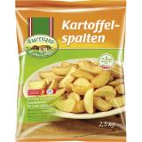 Bauernland Kartoffelspalten, Preisangabe ohne MwSt. (Preis inkl. MwSt. 8,79 €), METRO 2.50 Kilogramm 1 Packung