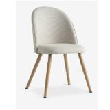 Esszimmerstuhl THORUP beige/ eichenfarben 3650104  JYSK 1 Stück