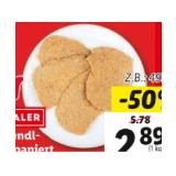 Promotion Bild von Wiesentaler Frische Maishendl Schnitzel paniert Lidl 499 Gramm