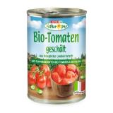 Spar Natur pur Bio-Tomaten gewürfelt oder geschält SPAR 400 Gramm 1 Dose