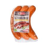 TANN Käsekrainer, Chili-Käsekrainer, Puten-Käsekrainer, Bratwurst dick oder dünn aus Österreich INTERSPAR 360 Gramm 1 Packung