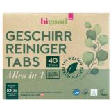 bi good Geschirrreiniger-Tabs Alles in 1 BIPA 40 Stück
