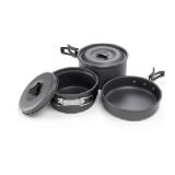 Promotion Bild von ADVENTURIDGE Camping-Kochgeschirr-Set HOFER 3 Stück 1 Set