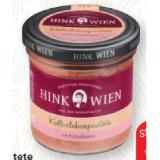 Hink Kalbsleberpastete mit Preiselbeeren oder Hühnerleberparfait Klassik oder Gänseleberparfait von der österr. Bio Gans SPAR Gourmet 1 Glas