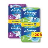 Promotion Bild von always ultra Binden verschiedene Sorten Unimarkt 1 Packung