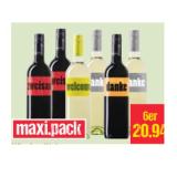 Winvino Wein Zweisam, Welcom, Danke rot oder Danke weiß Maximarkt 0.75 Liter 1 Flasche
