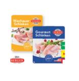 Berger Gourmet, Wachauer oder Knusper Schinken geschnitten Maximarkt 150 Gramm 1 Packung