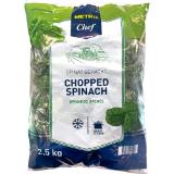 Metro Chef Spinat gehackt, Preisangabe ohne MwSt. (Preis inkl. MwSt. 6,48 €), METRO 2.50 Kilogramm 1 Packung