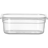 Hendi GN-Behälter Polypropylen GN 1/4, 100 mm, 2,8 l, Preisangabe ohne MwSt. (Preis inkl. MwSt. 4,79 €), METRO 1 Stück