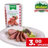 Wiesbauer Entenbrust Sous Vide Unimarkt 220 Gramm 1 Packung