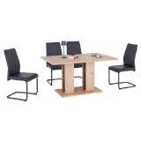 TISCHGRUPPE 5-TEILIG 2647009201 + 0758019801 Möbelix 1 Set