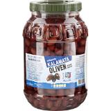 Hellas Oliven Kalamata ohne Stein, Preisangabe ohne MwSt. (Preis inkl. MwSt. 20,67 €), METRO 3 Kilogramm 1 Glas