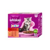 Whiskas Klassische Auswahl in Sauce Junior Katzennassfutter dm 85 Gramm 12 Stück