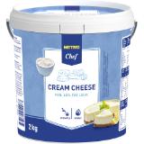 Metro Chef Frischkäse Natur, Preisangabe ohne MwSt. (Preis inkl. MwSt. 17,15 €), METRO 2 Kilogramm 1 Packung