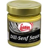 Elfin Dill-Senf Sauce, Preisangabe ohne MwSt. (Preis inkl. MwSt. 2,19 €), METRO 200 Milliliter 1 Glas