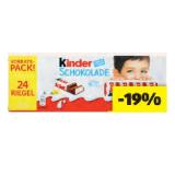 Kinder Schokolade HOFER 300 Gramm 1 Packung