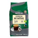 Barissimo Bio-Fairtrade Espresso HOFER 1 Kilogramm 1 Packung