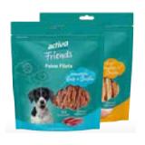 activa Friends Feine Filets Snack für Hunde, mit Huhn oder Ente DAS FUTTERHAUS 500 Gramm 1 Packung