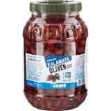 Hellas Oliven Kalamata ohne Stein, Preisangabe ohne MwSt. (Preis inkl. MwSt. 21,00 €), METRO 3 Kilogramm 1 Glas