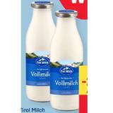 Tirol Milch Bergbauern Vollmilch MPREIS 1 Liter 1 Flasche