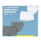 Up 2 Fashion Women Damen-Slips, Doppelpkg. HOFER 1 Packung
