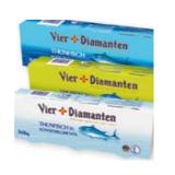 Vier Diamanten Thunfisch versch. Sorten Maximarkt 95 Gramm 3 Stück