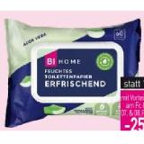 Promotion Bild von BI HOME Feuchtes Toilettenpapier versch. Sorten Sutterlüty 60 Stück