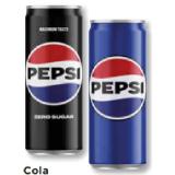 Promotion Bild von Pepsi Cola oder Pepsi Zero Unimarkt 0.33 Liter 1 Dose