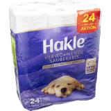 Hakle Toilettenpapier Verwöhnende Sauberkeit 4-lagig, Preisangabe ohne MwSt. (Preis inkl. MwSt. 13,19 €), METRO 24 Stück