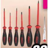 Promotion Bild von cimco Schraubendreher Sortiment 117800 RED ZAC 7 Stück