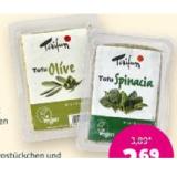 Promotion Bild von Taifun Bio-Tofu Olive oder Spinacia Denns BioMarkt 200 Gramm 1 Packung