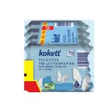 kokett XXL Feuchtes Toilettenpapier 4 x 70 Blatt HOFER 1 Packung