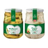 Efko Salate, Zwiebel oder Pfefferoni Versch. Sorten Lidl 720 Milliliter 1 Glas
