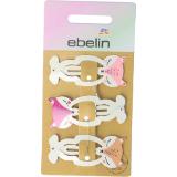 ebelin Haarspangen bunt mit Fuchs-Design dm 3 Stück