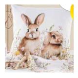 Zierkissenhülle Serie „Sweet Bunny“ A5313212 Betten Reiter 1 Stück