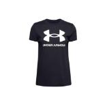 Under Armour DAMEN SPORTSWEAR T-SHIRT SPORTSTYLE SCHWARZ HERVIS 1 Stück
