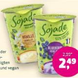 Sojade Bio-Soja-Joghurtalternative versch. Sorten Denns BioMarkt 400 Gramm 1 Becher