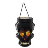 Halloween Totenkopf Eimer Gefüllt mit Süßigkeiten Lidl 400 Gramm 1 Stück