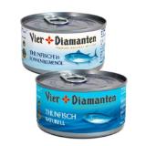 Vier Diamanten Thunfisch div. Sorten Penny 195 Gramm 1 Dose