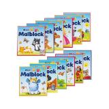 Mini-Malblock versch. Motiven HOFER 1 Stück