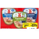 Rügenwalder Mühle Teewurst versch. Sorten Lidl 125 Gramm 1 Packung
