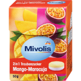 Promotion Bild von Mivolis Traubenzucker 2in1 Mango-Maracuja dm 50 Gramm 1 Packung