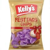 Kelly's Festtagschips Salz EUROSPAR 100 Gramm 1 Packung